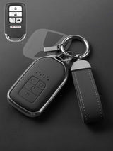 Premium Genuine Leather Honda Key Cover
