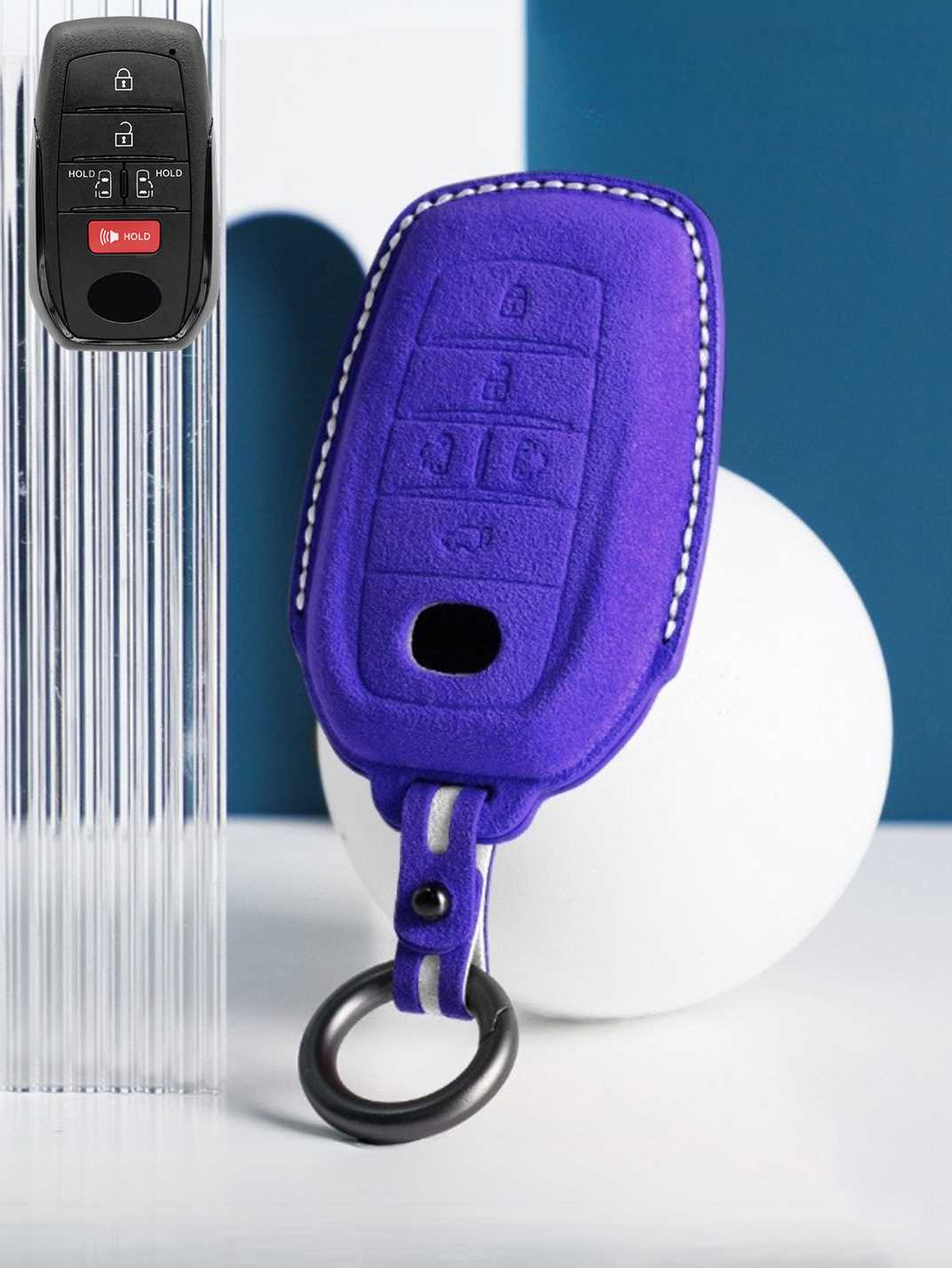 Genuine Alcantara Toyota Key Fob Cover