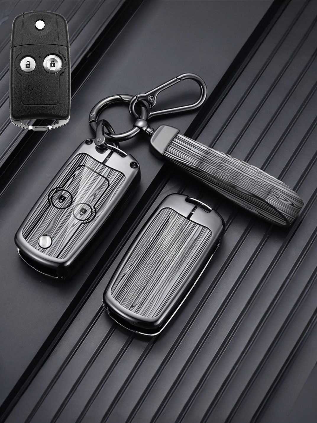 Heavy-Duty Zinc Alloy Honda Key Fob Cover