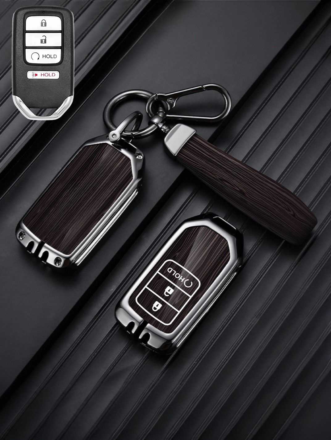 Heavy-Duty Zinc Alloy Honda Key Fob Cover
