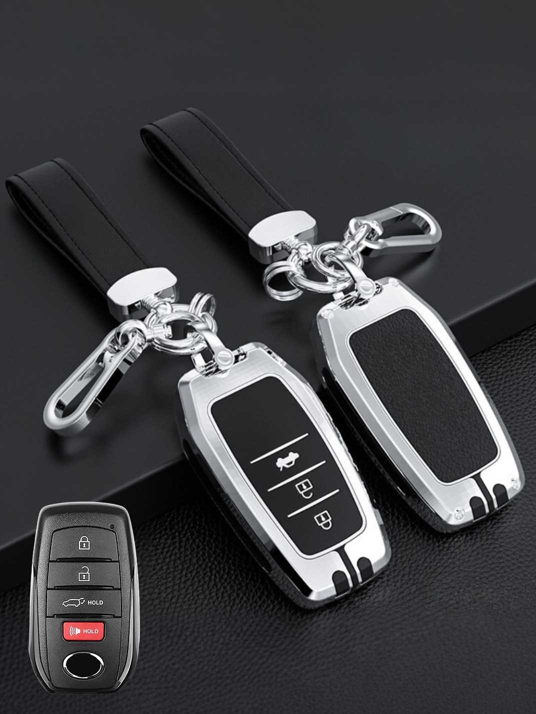 Luxury Colored Alloy Toyota Key Fob Case