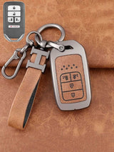 Premium Genuine Leather Honda Key Cover