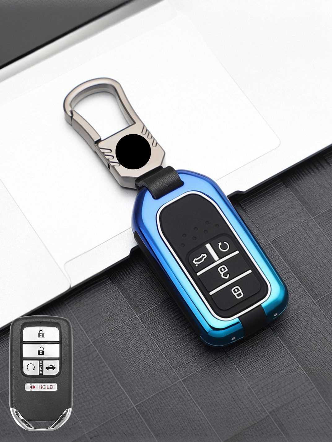 Luxury Colored Alloy Honda Key Fob Case