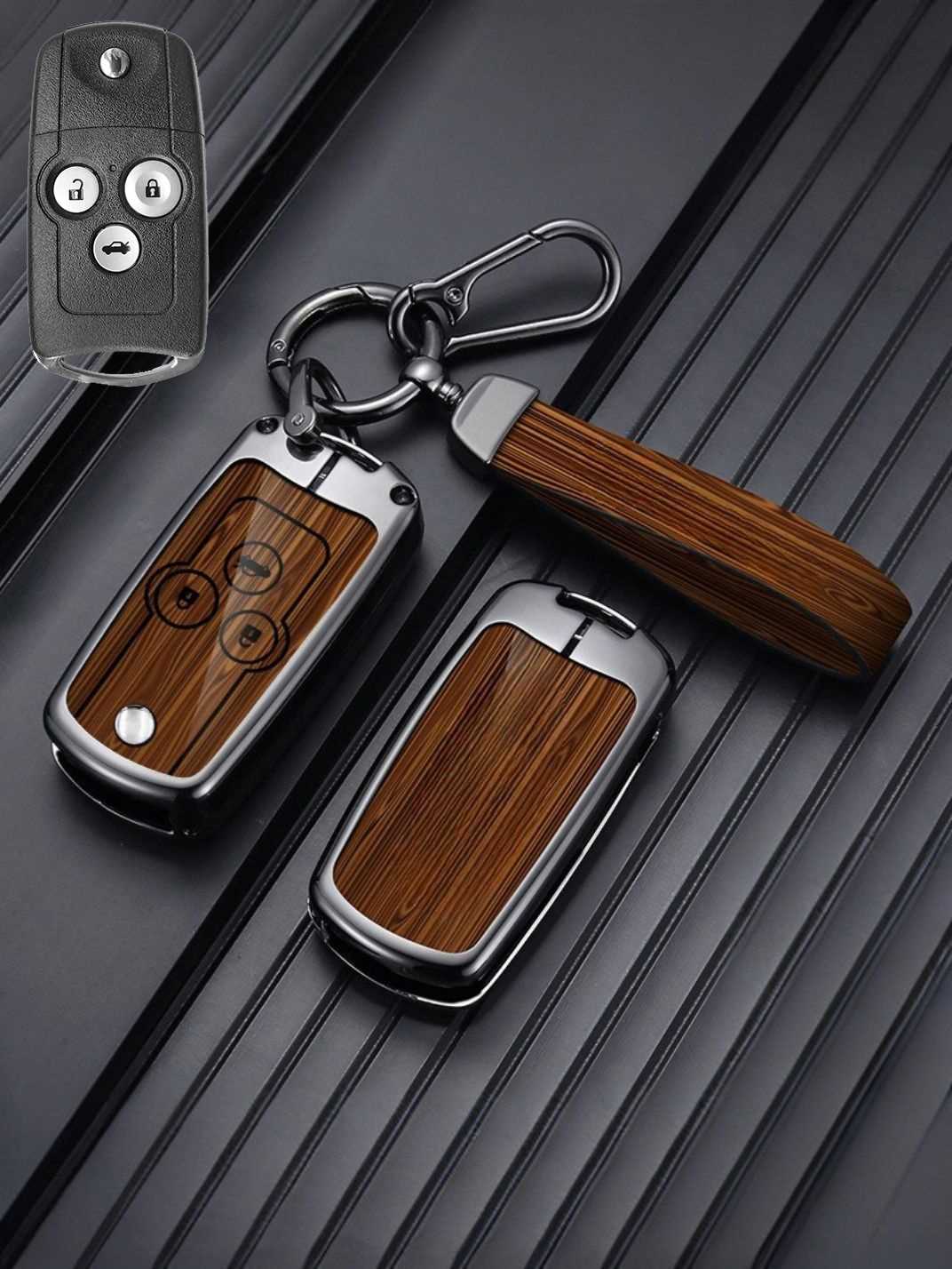 Heavy-Duty Zinc Alloy Honda Key Fob Cover