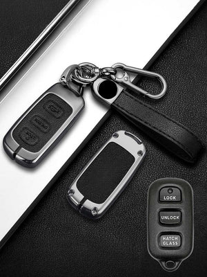Premium Genuine Leather Toyota Key Cover
