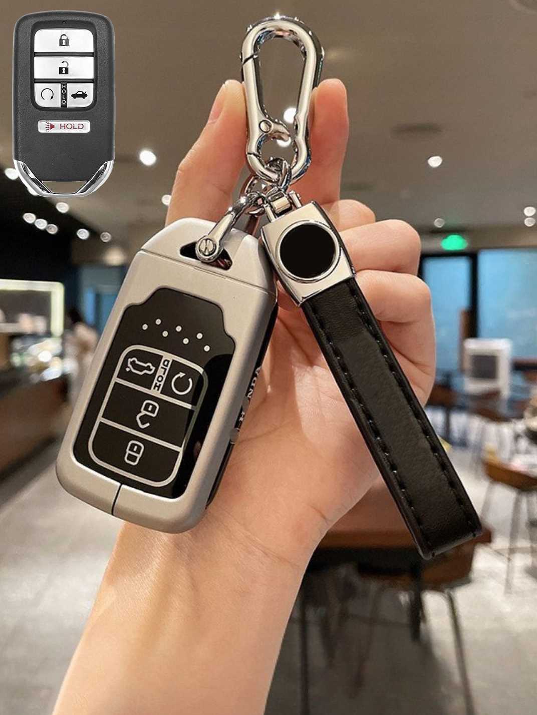 Heavy-Duty Zinc Alloy Honda Key Fob Cover