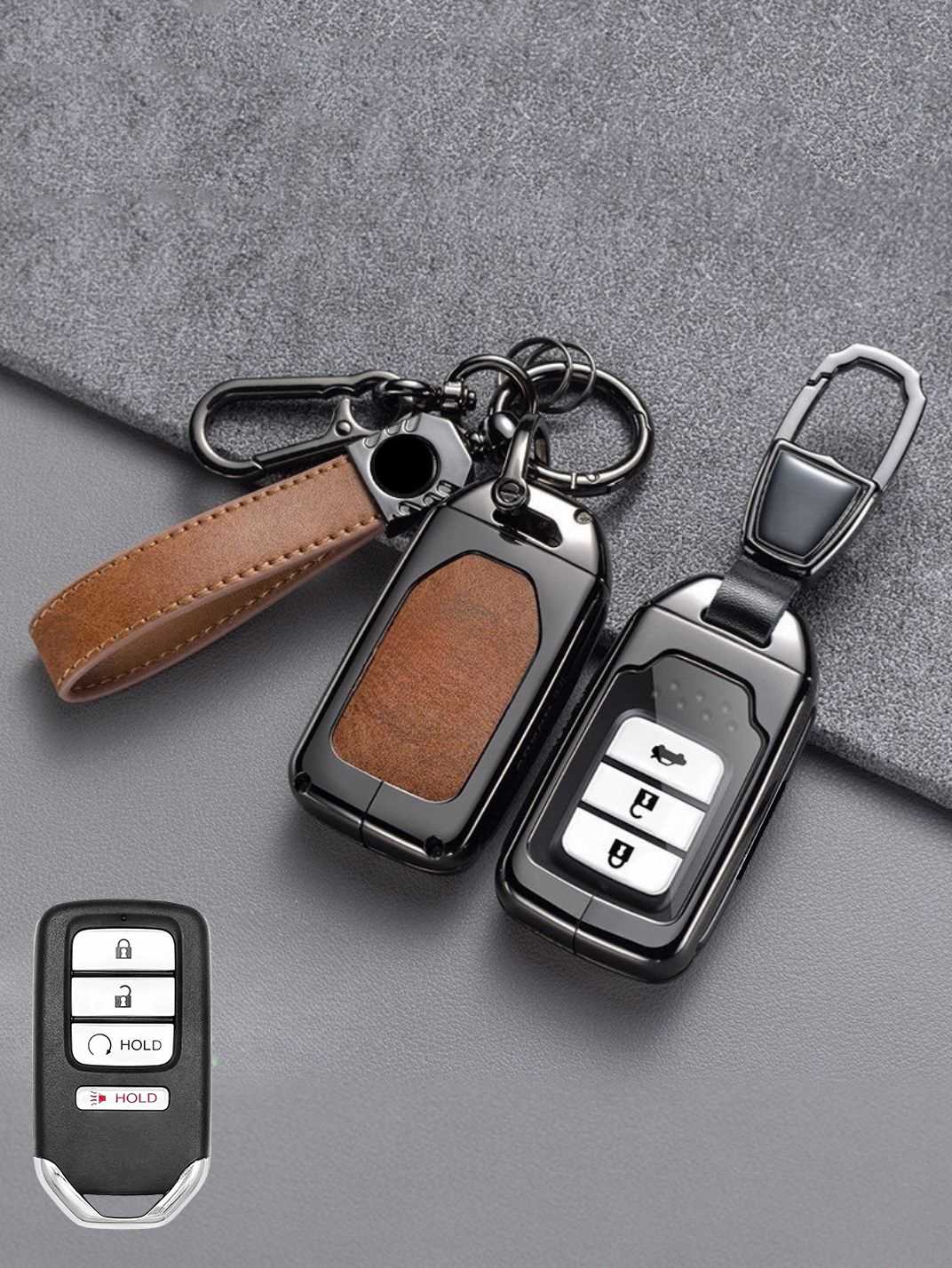 Premium Visible-Button Honda Key Shell