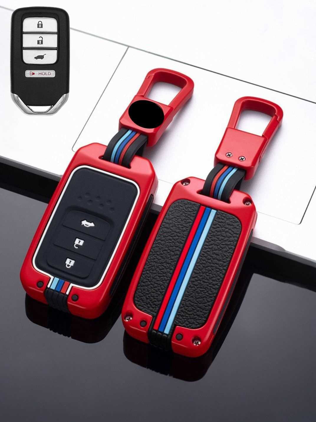 Luxury Colored Alloy Honda Key Fob Case