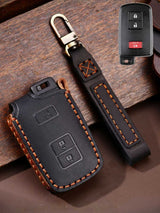 Premium Genuine Leather Toyota Key Cover
