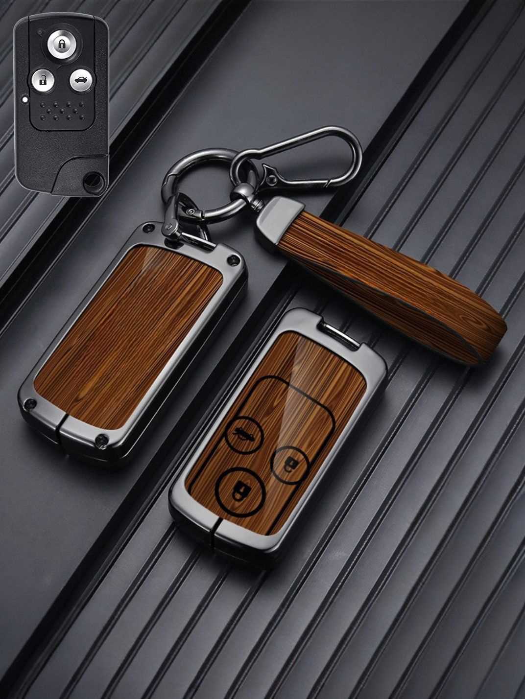 Heavy-Duty Zinc Alloy Honda Key Fob Cover