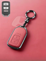 Premium Genuine Leather Honda Key Cover