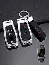 Heavy-Duty Zinc Alloy Mercedes Key Fob Cover