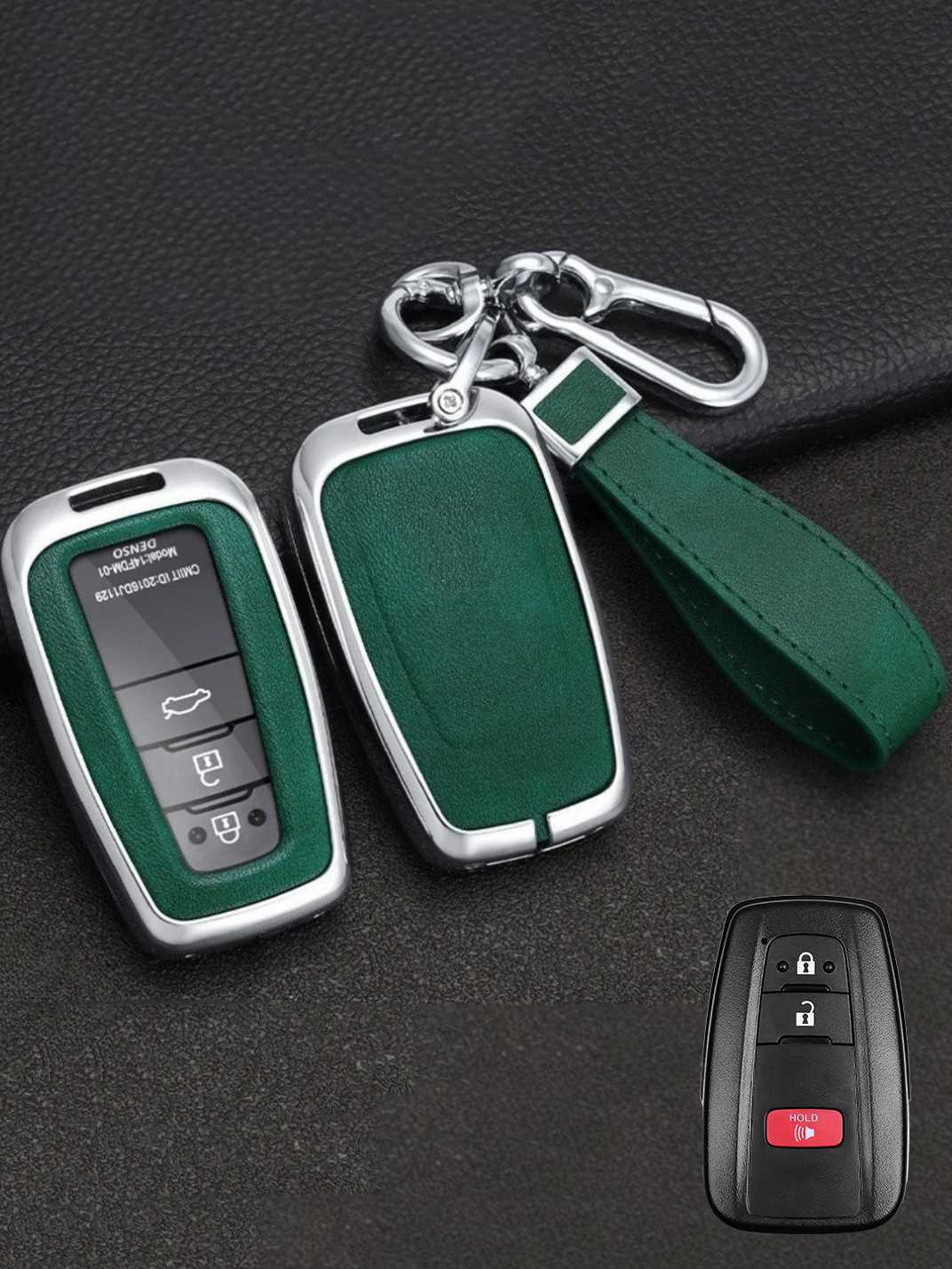 Premium Visible-Button Toyota Key Shell