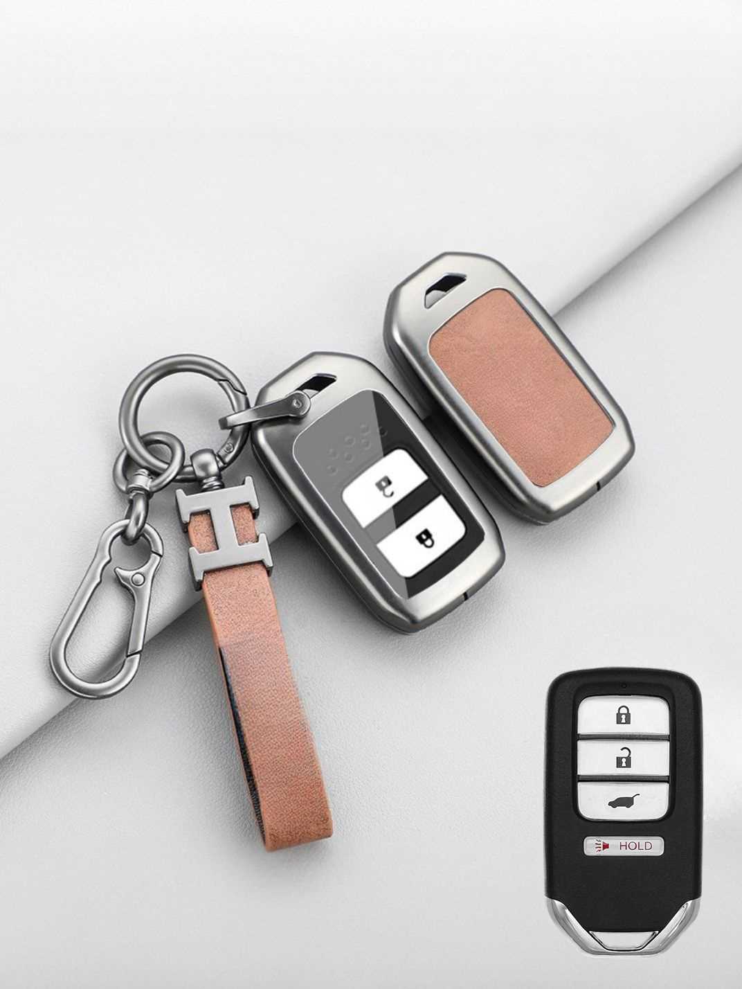 Premium Visible-Button Honda Key Shell