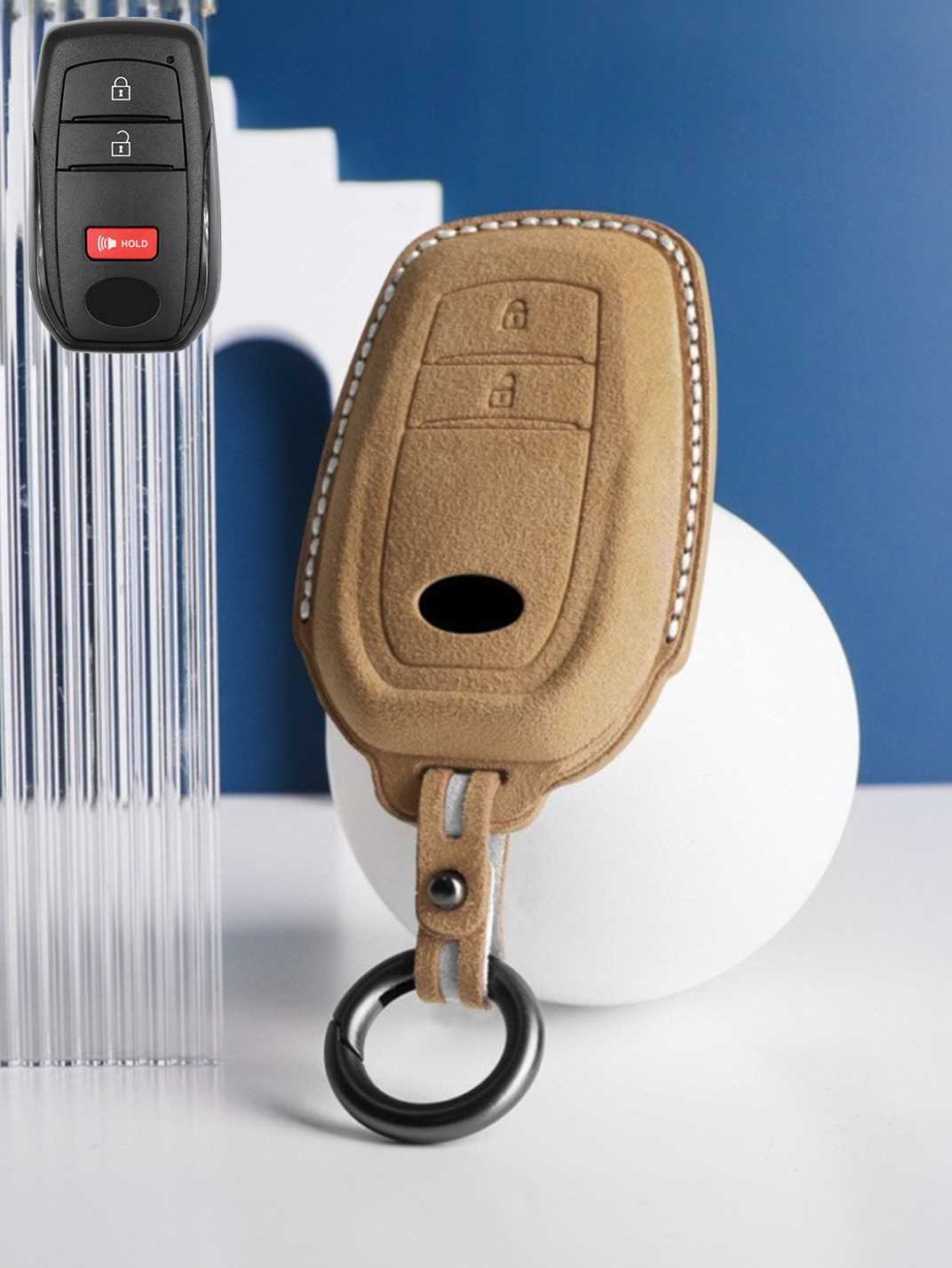 Genuine Alcantara Toyota Key Fob Cover