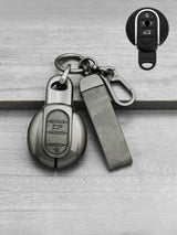 MINI Key Genuine Leather & Metal Frame