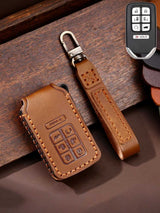 Premium Genuine Leather Honda Key Cover