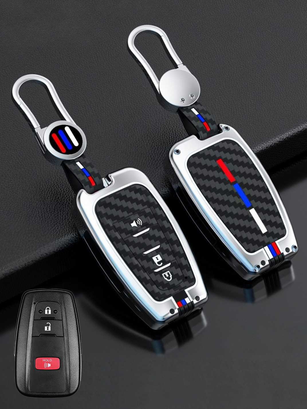 Premium Alloy Toyota Key Fob Cover
