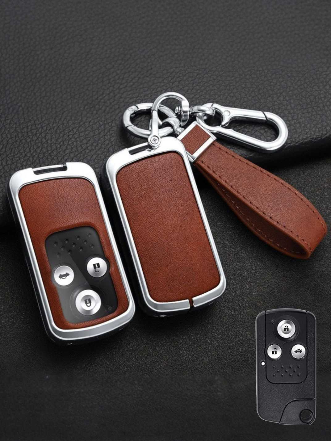 Premium Visible-Button Honda Key Shell