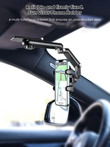 Handyhalter für Sonnenblende im Auto