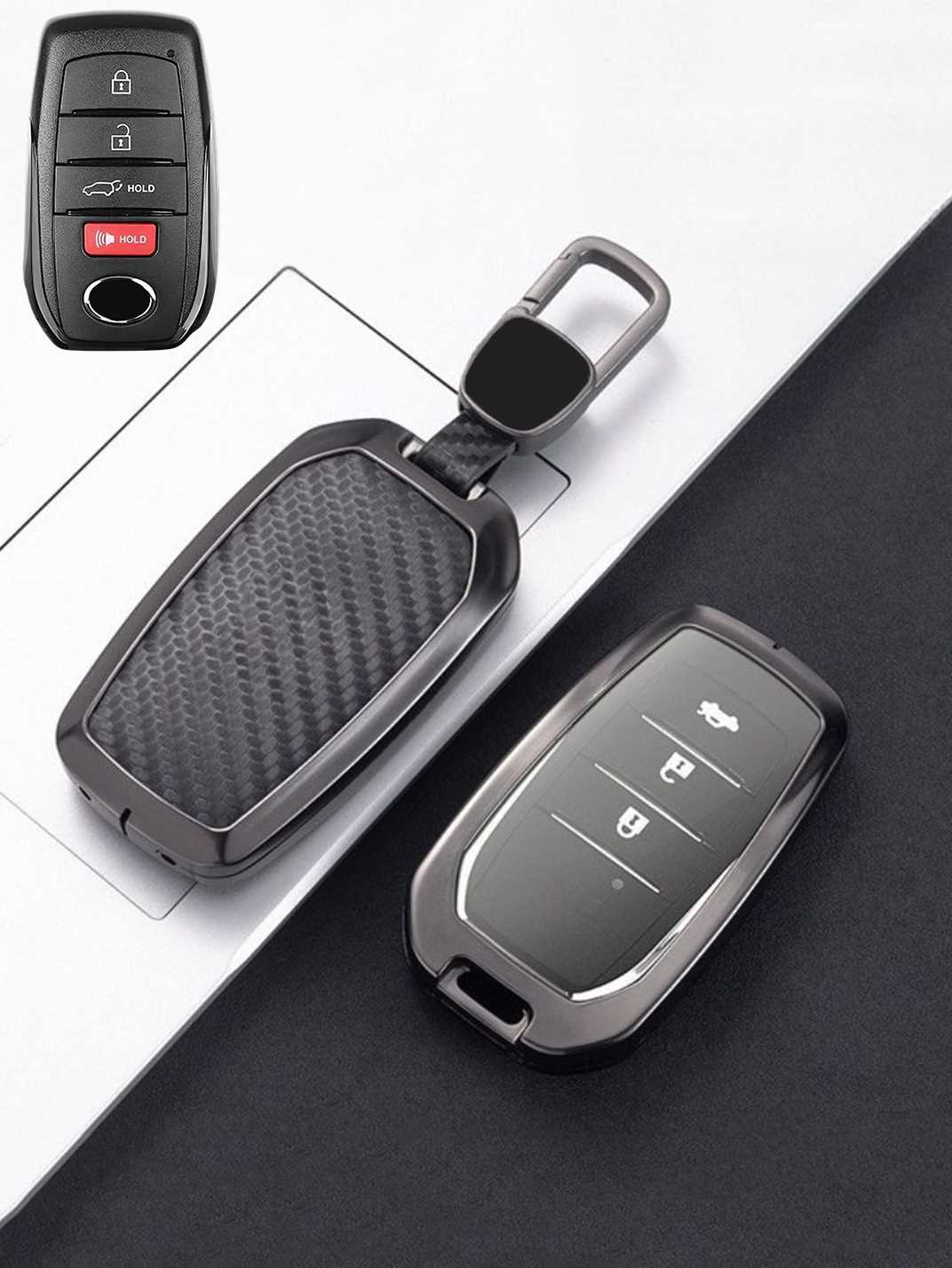 Visible Button Toyota Key Protector Shell