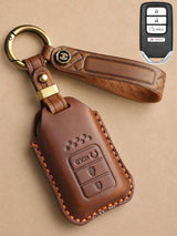 Premium Genuine Leather Honda Key Cover