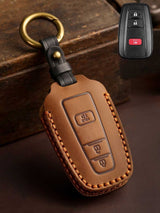 Premium Genuine Leather Toyota Key Cover