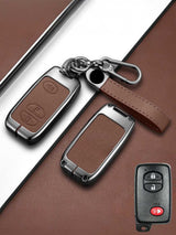 Premium Genuine Leather Toyota Key Cover