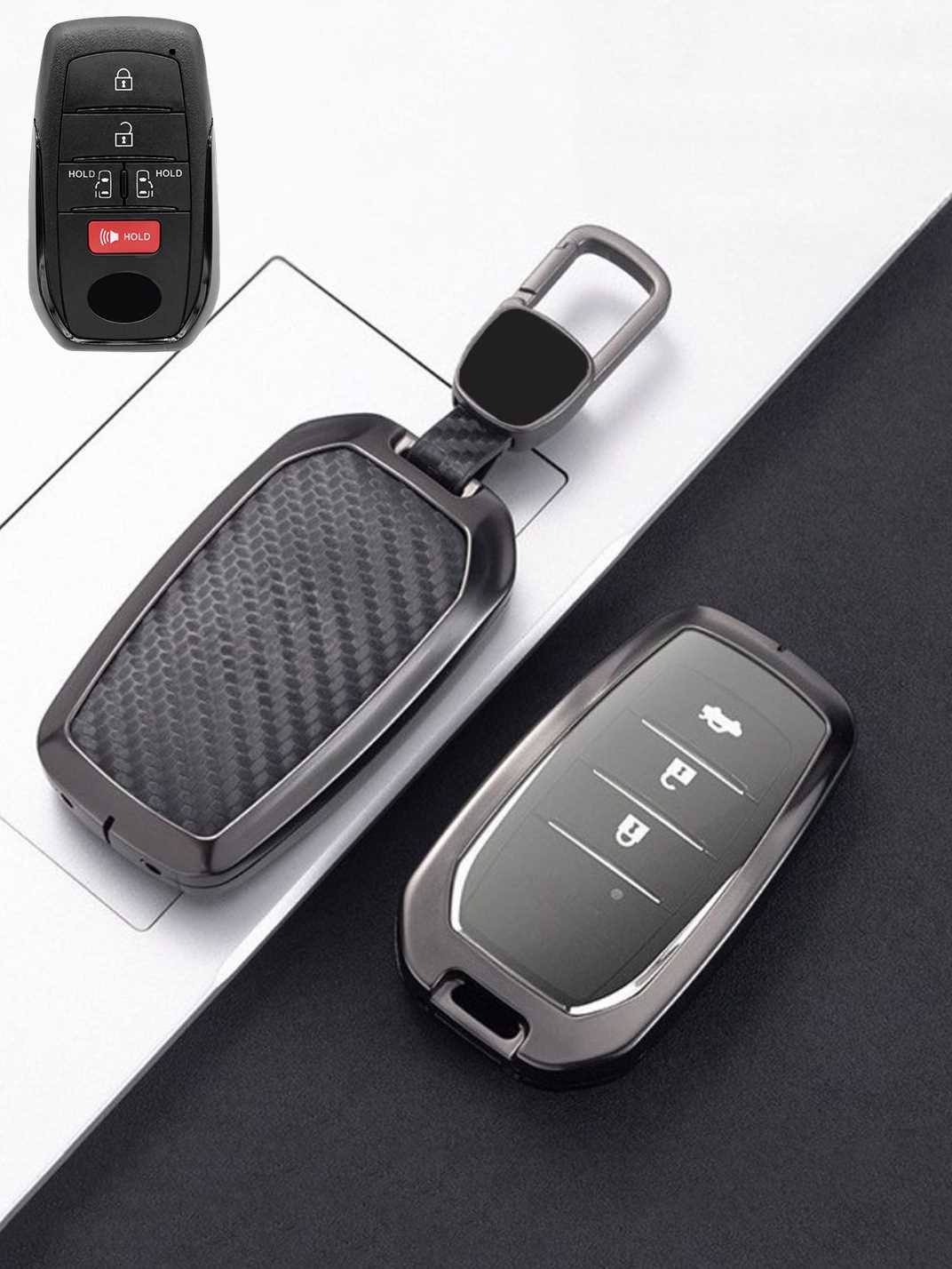 Visible Button Toyota Key Protector Shell