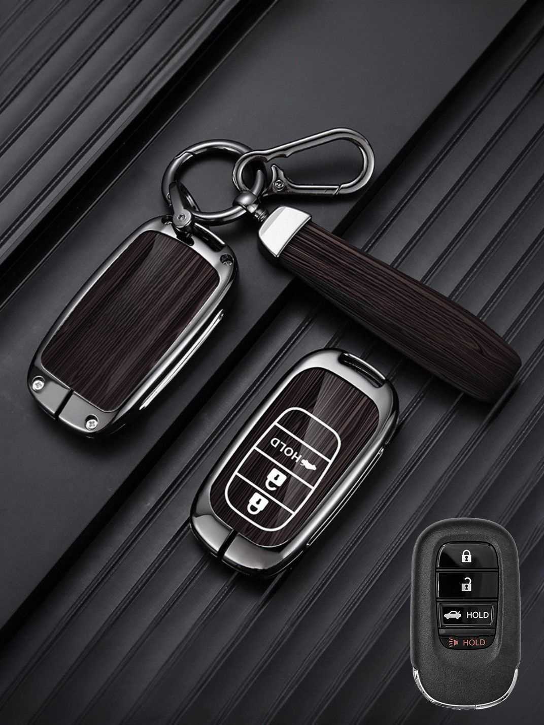 Heavy-Duty Zinc Alloy Honda Key Fob Cover