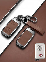 Premium Genuine Leather Toyota Key Cover