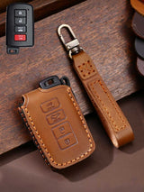 Premium Genuine Leather Toyota Key Cover