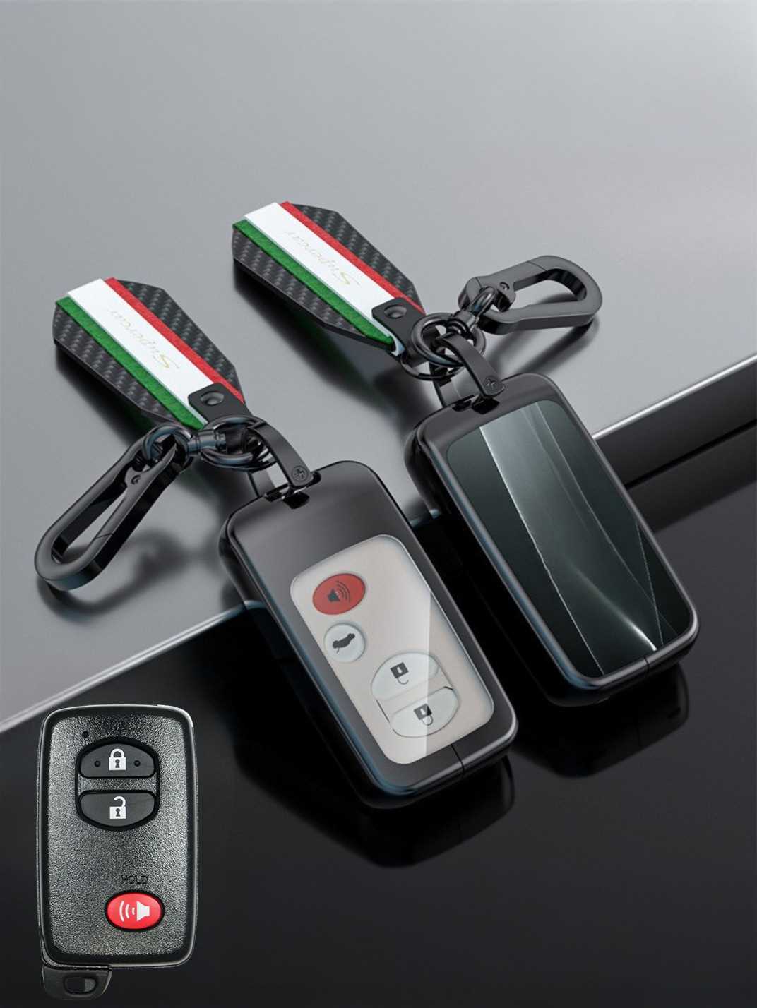 Visible Button Toyota Key Protector Shell