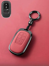 Premium Genuine Leather Honda Key Cover