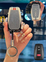 Luxury Colored Alloy Toyota Key Fob Case