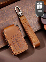 Premium Genuine Leather Honda Key Cover