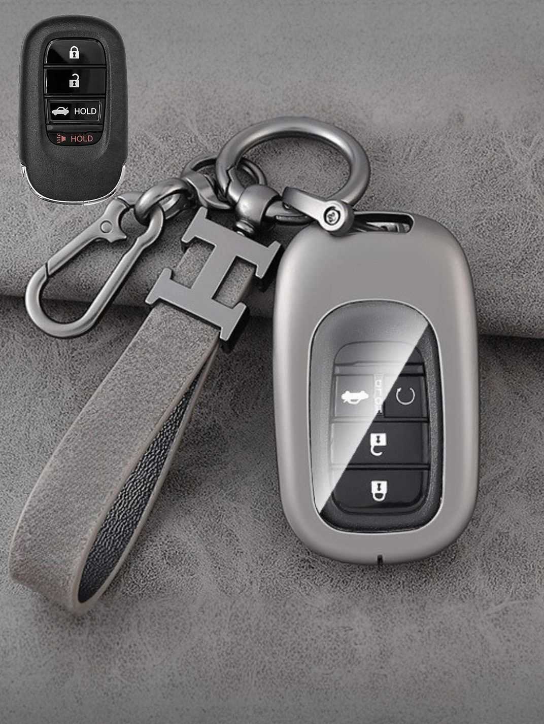 Premium Visible-Button Honda Key Shell