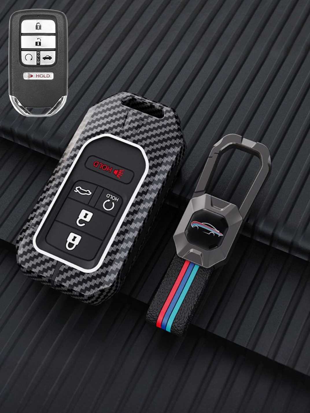 Luxury Colored Alloy Honda Key Fob Case