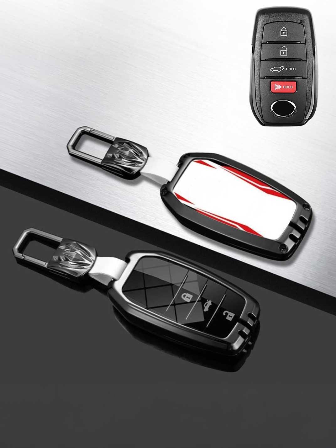 Visible Button Toyota Key Protector Shell