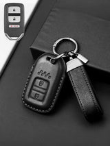 Premium Genuine Leather Honda Key Cover