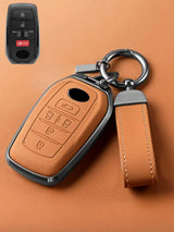 Premium Genuine Leather Toyota Key Cover