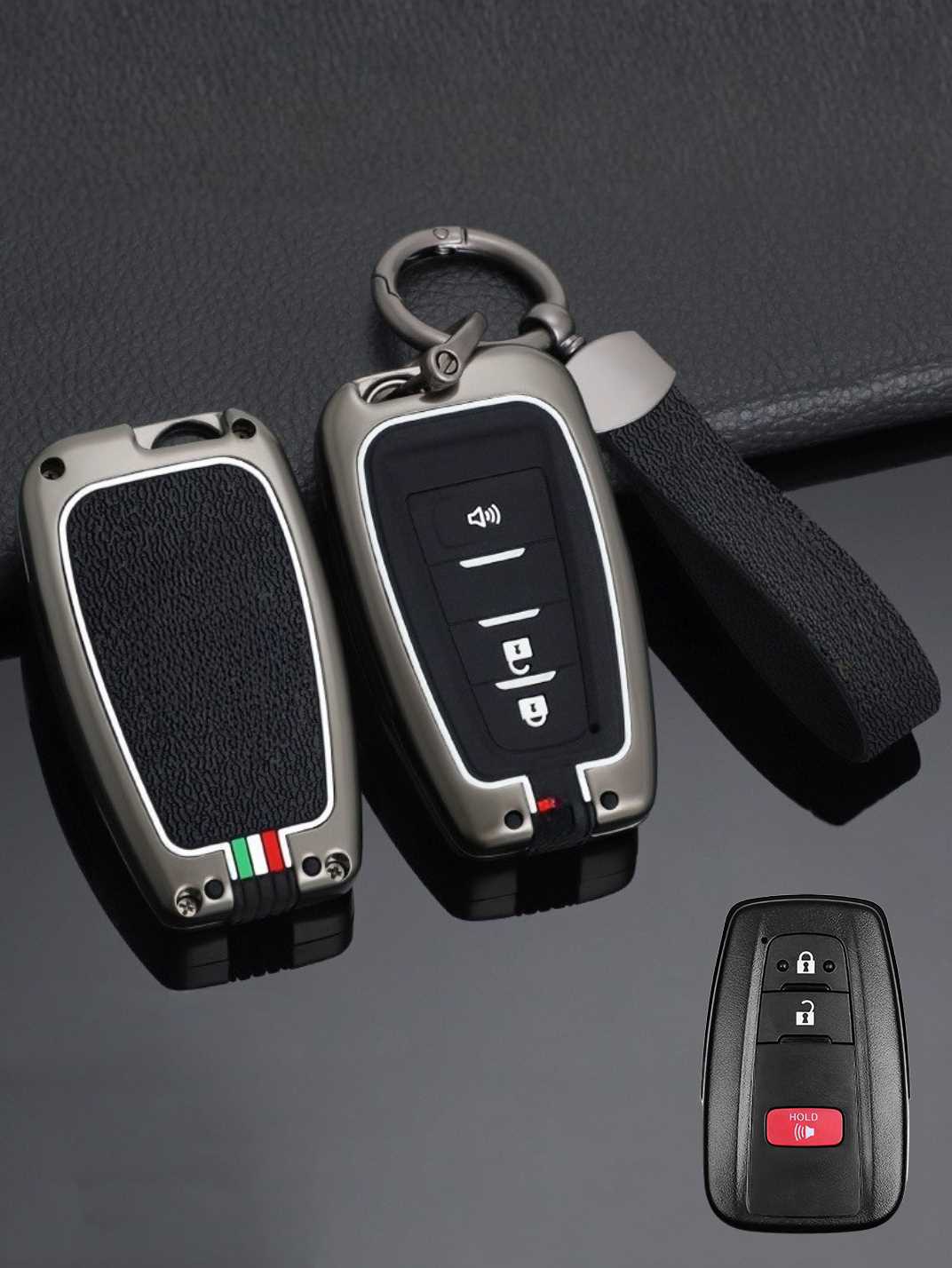Premium Alloy Toyota Key Fob Cover