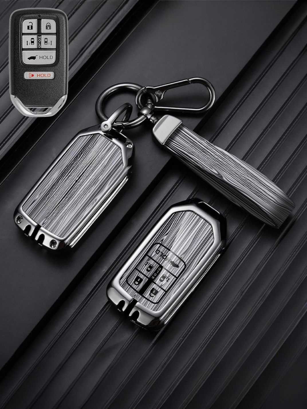 Heavy-Duty Zinc Alloy Honda Key Fob Cover