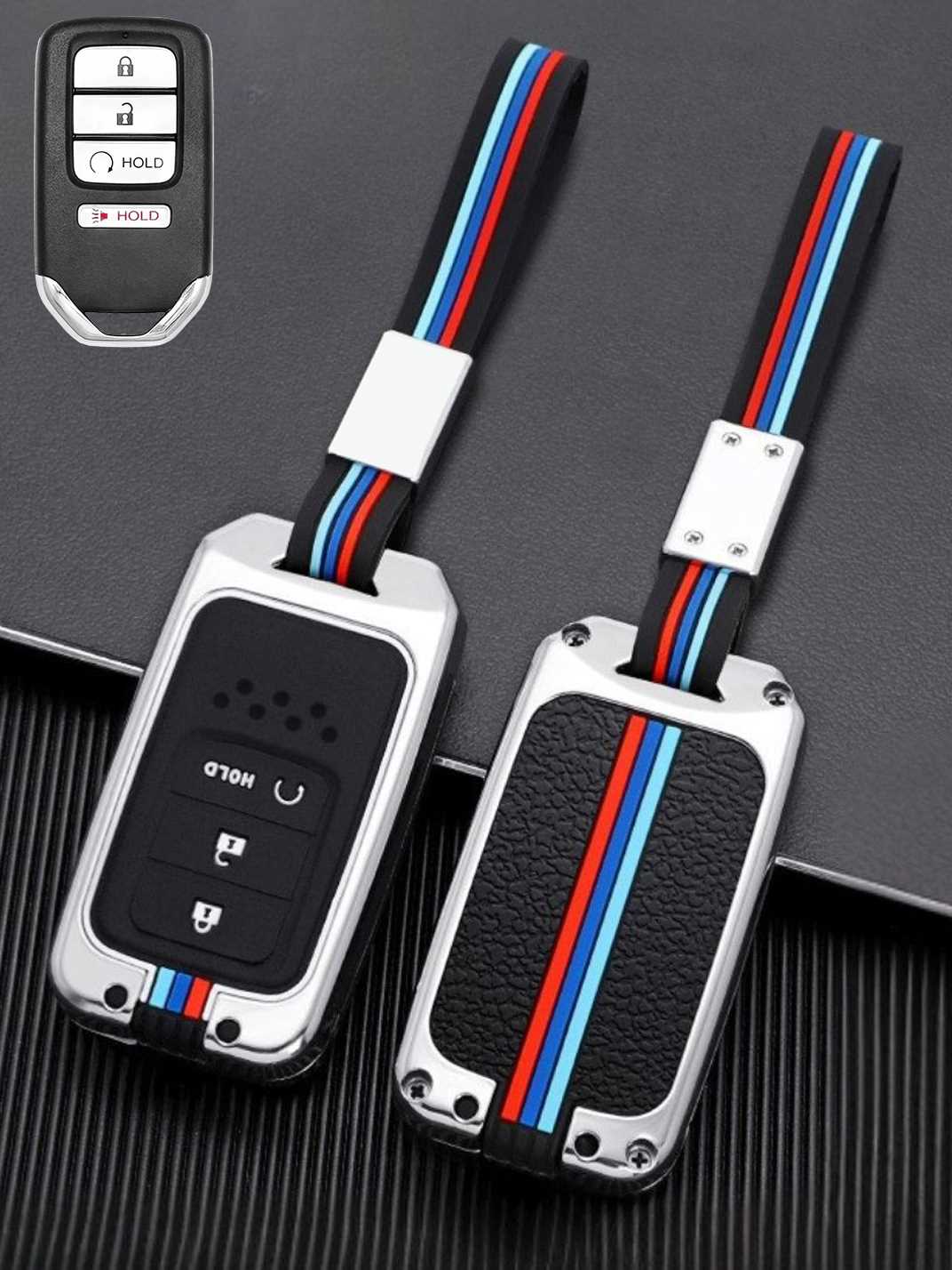 Premium Alloy Honda Key Fob Cover