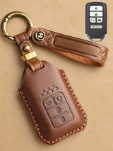 Premium Genuine Leather Honda Key Cover