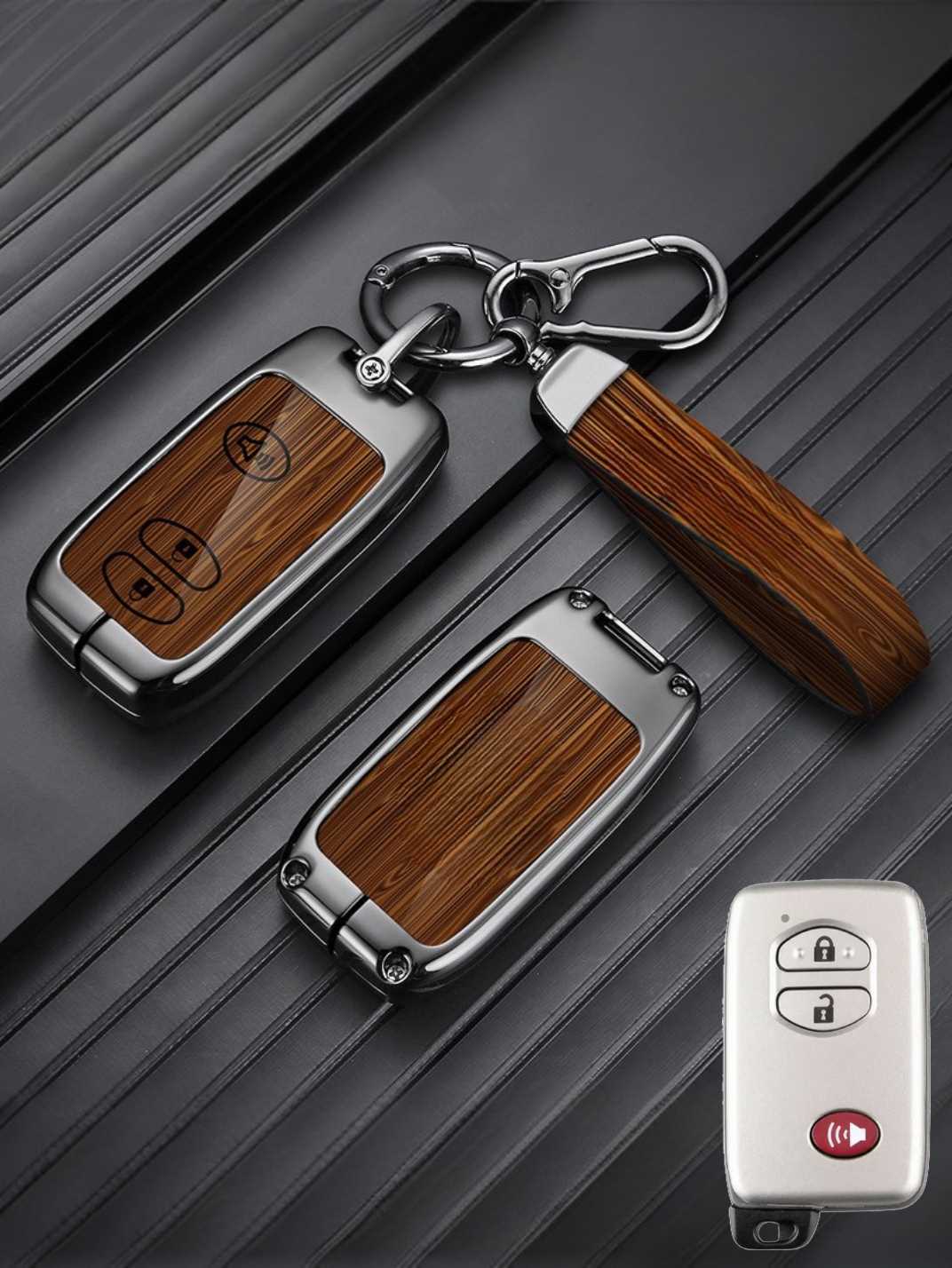 Heavy-Duty Zinc Alloy Toyota Key Fob Cover