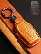 Premium Genuine Leather Toyota Key Cover