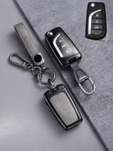 Premium Visible-Button Toyota Key Shell