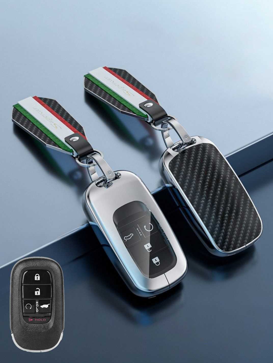 Visible Button Honda Key Protector Shell