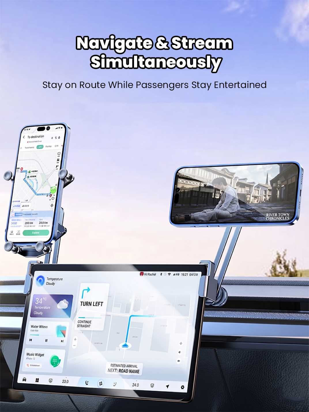 Martoffes™ Dual Device Screen Mount